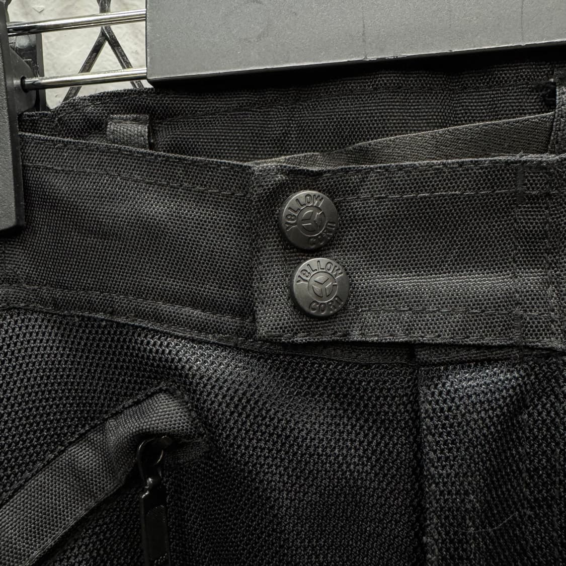 00s 옐로우 콘 모터스포츠 라이딩 팬츠 사이드 로고 포인트 레드 상품이미지6