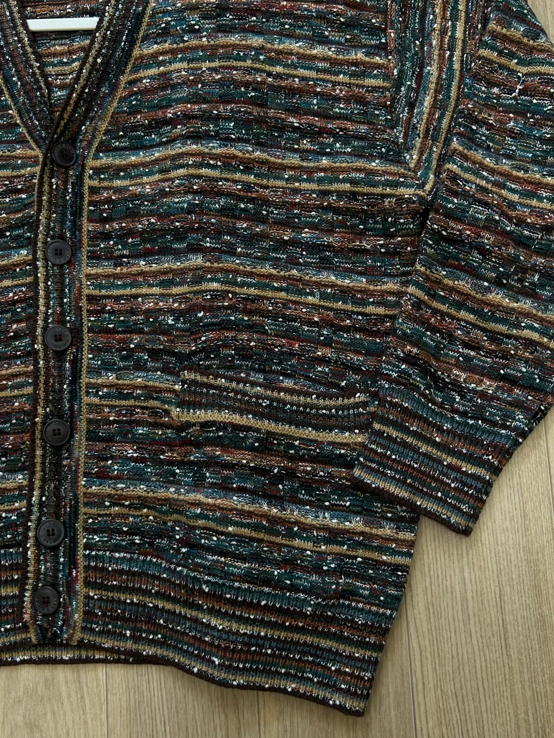 MISSONI 이태리 멀티패턴 니트 가디건 Made in Italy 상품이미지5