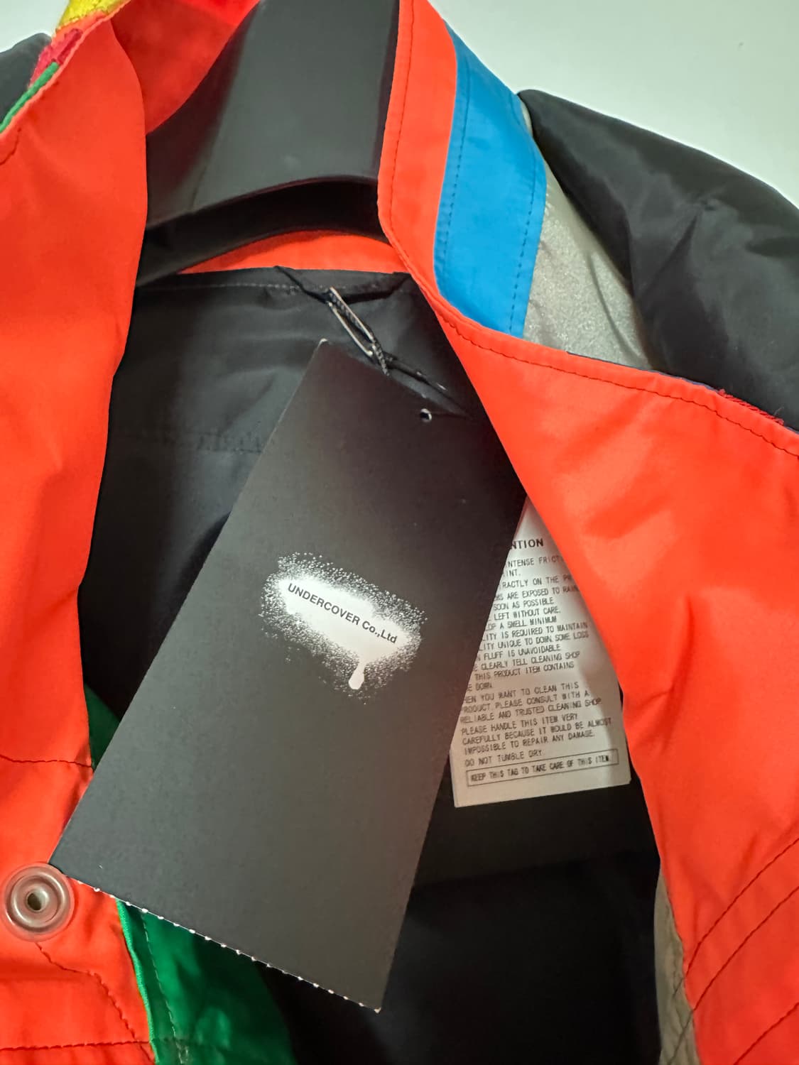 언더커버 kolor 레더슬리브 패딩 자켓 상품이미지5