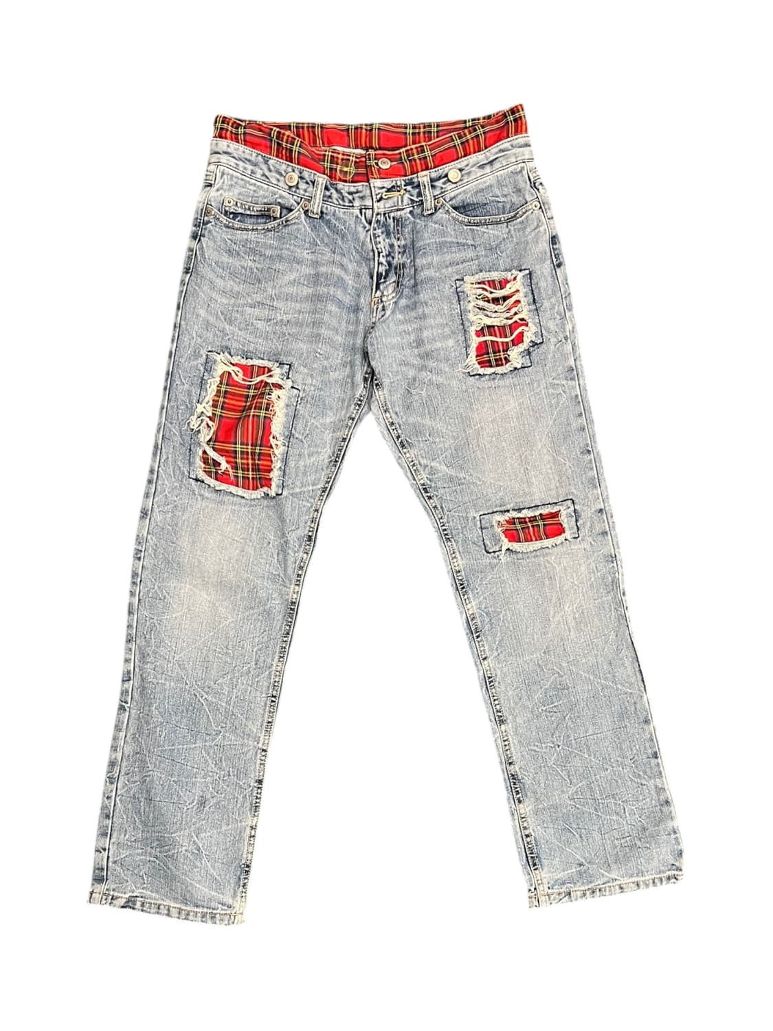 JPN 커스텀 디테일 데님 팬츠 36 상품이미지1