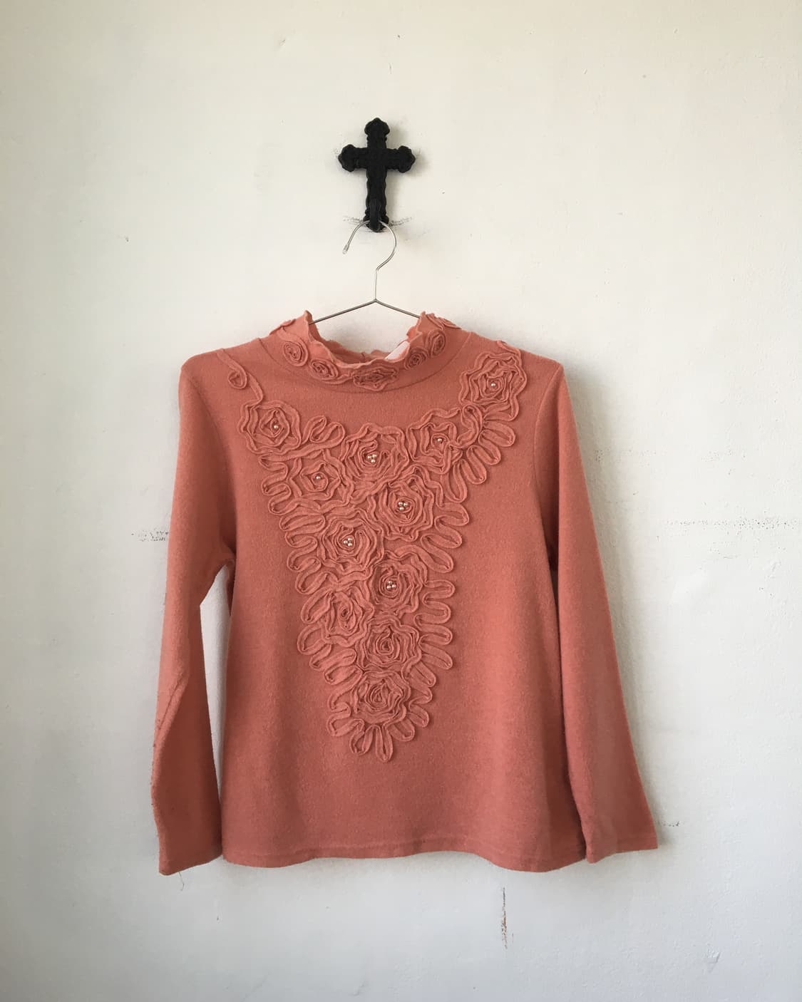 Pattern point high neck knit 상품이미지2