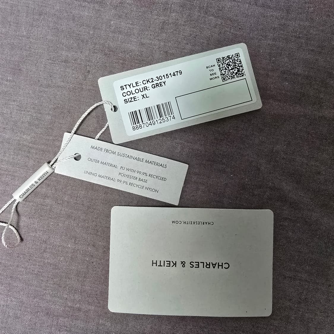 찰스앤키스 퀼팅 체인핸들 백 새상품 상품이미지5