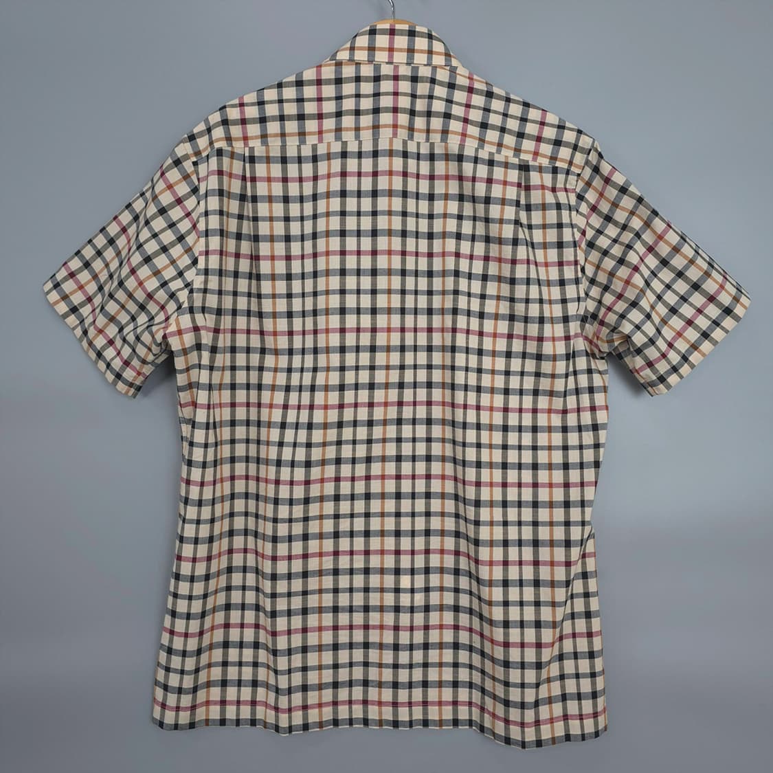 DAKS 체크 반팔셔츠 105 상품이미지5