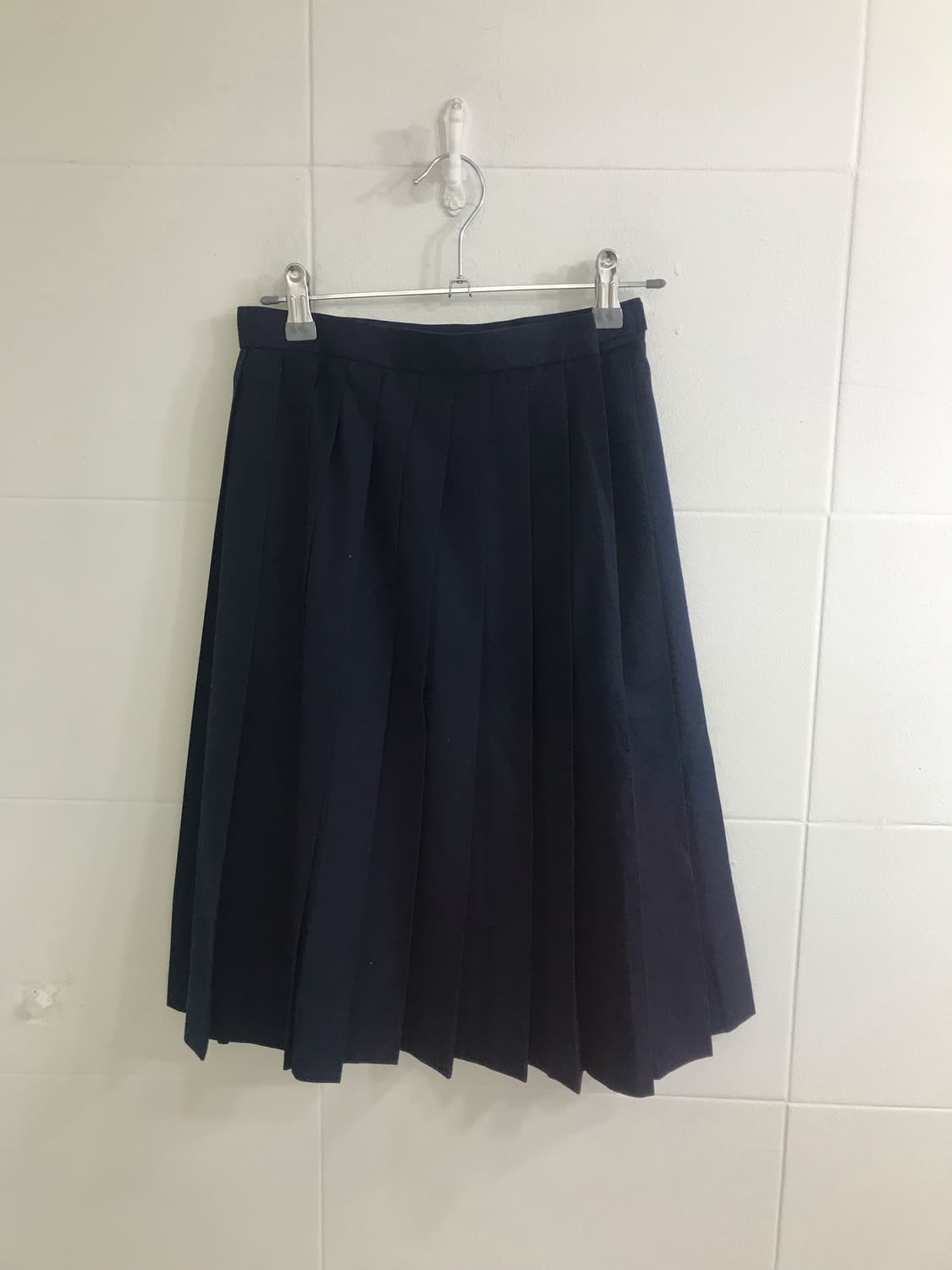 데일리 잔꽃 모리걸 셔츠 프레피 네이비 여름 코디세트 상품이미지5