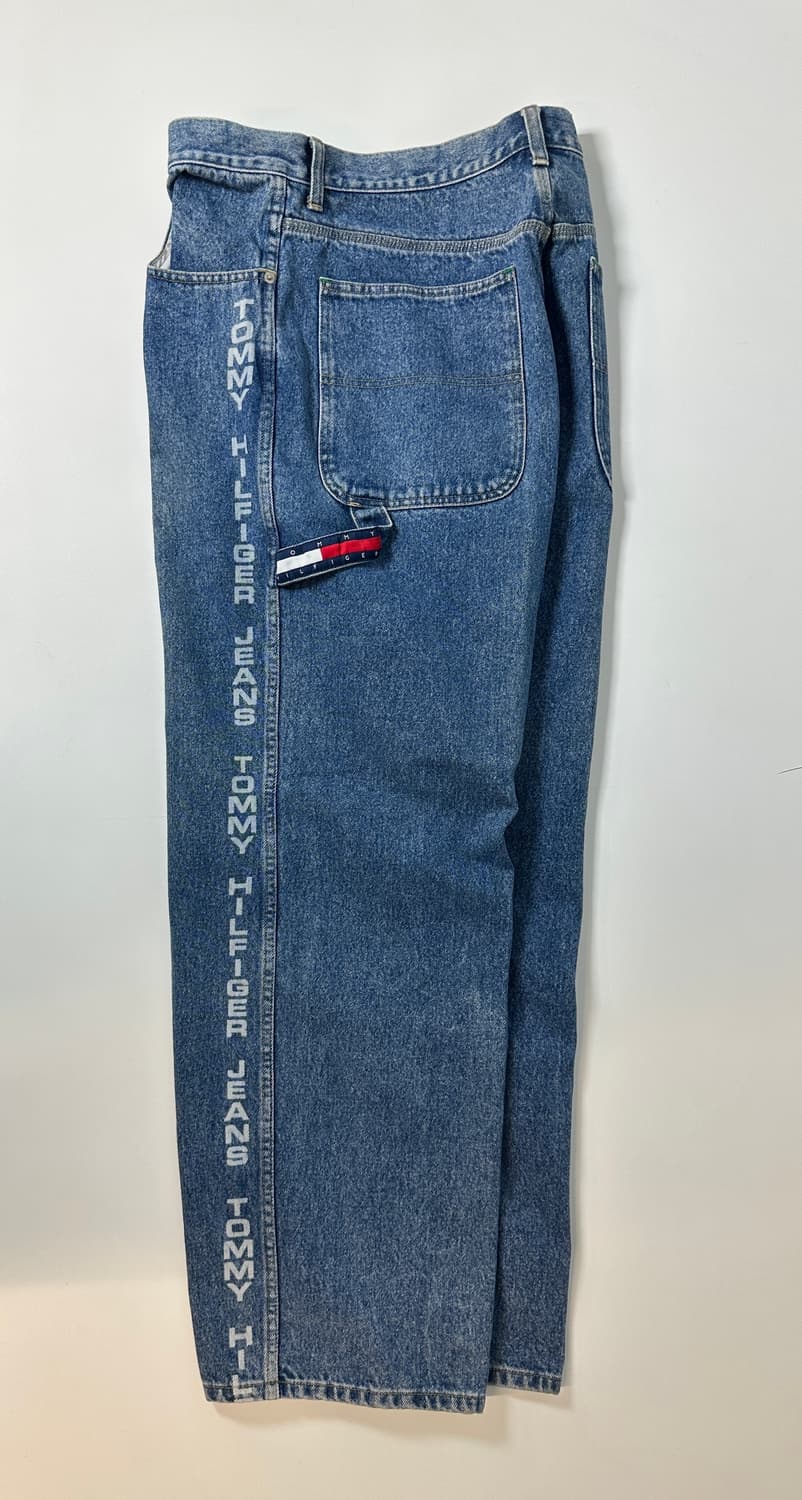90s tommy 스펠아웃 카펜더 데님  상품이미지4