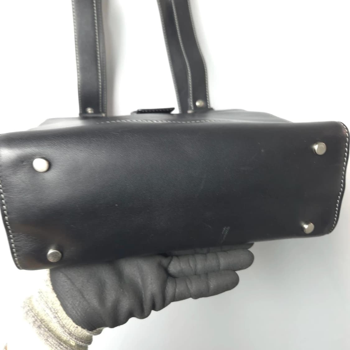 라코스테 가죽 숄더백 블랙 상품이미지5