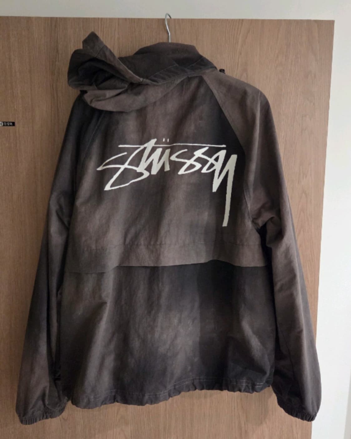 스투시 웨이브 다이 비치 쉘 자켓 블랙 S 상품이미지3