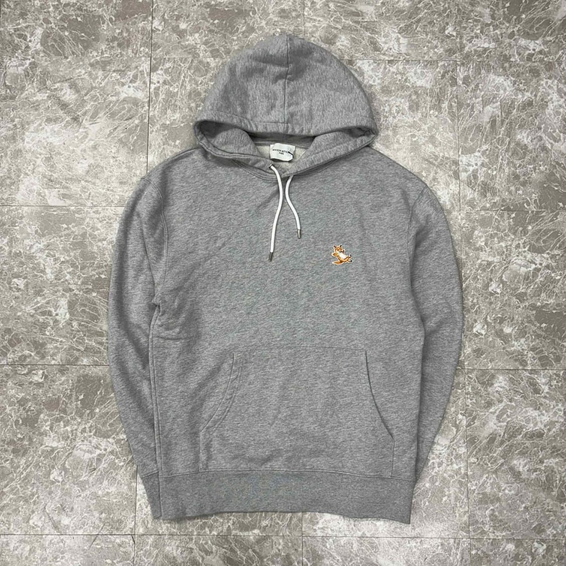 메종키츠네 신형 칠랙스 폭스 그레이 스웨트셔츠 후드티(XL) 상품이미지2