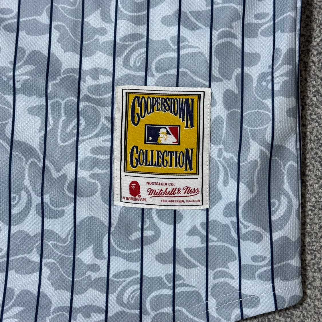 베이프 양키스 미첼엔네스 야구 져지 3XL 상품이미지7