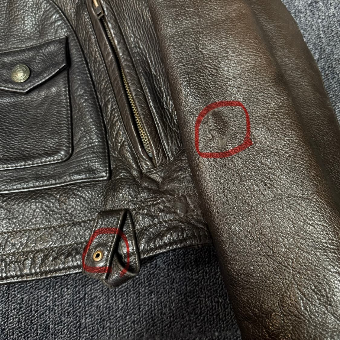 할리데이비슨 90주년 usa 라이더자켓  상품이미지10