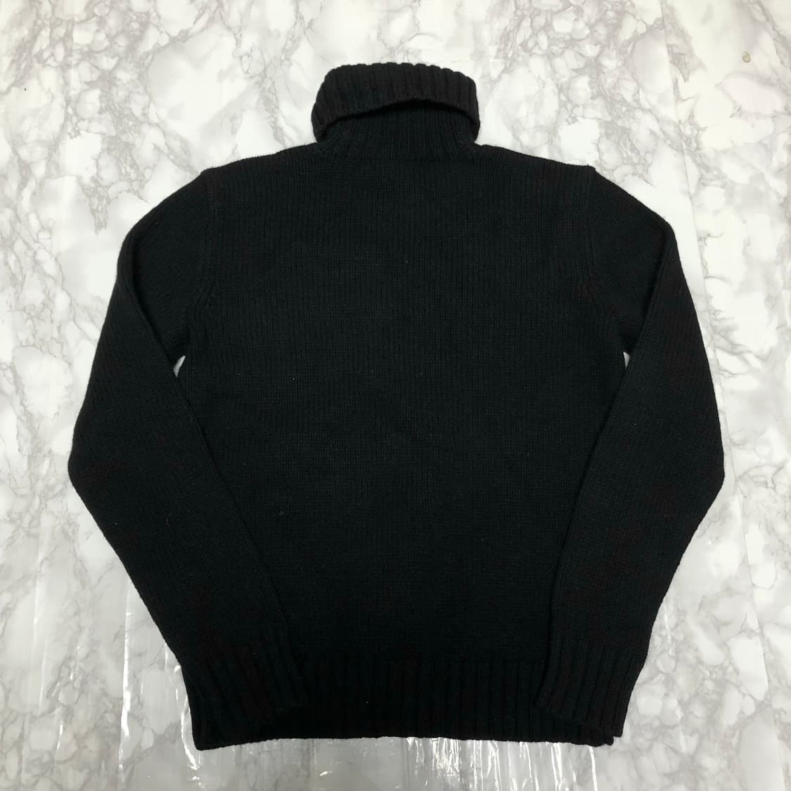 폴로 랄프로렌 니트 자수 터틀넥 희귀 상품이미지4