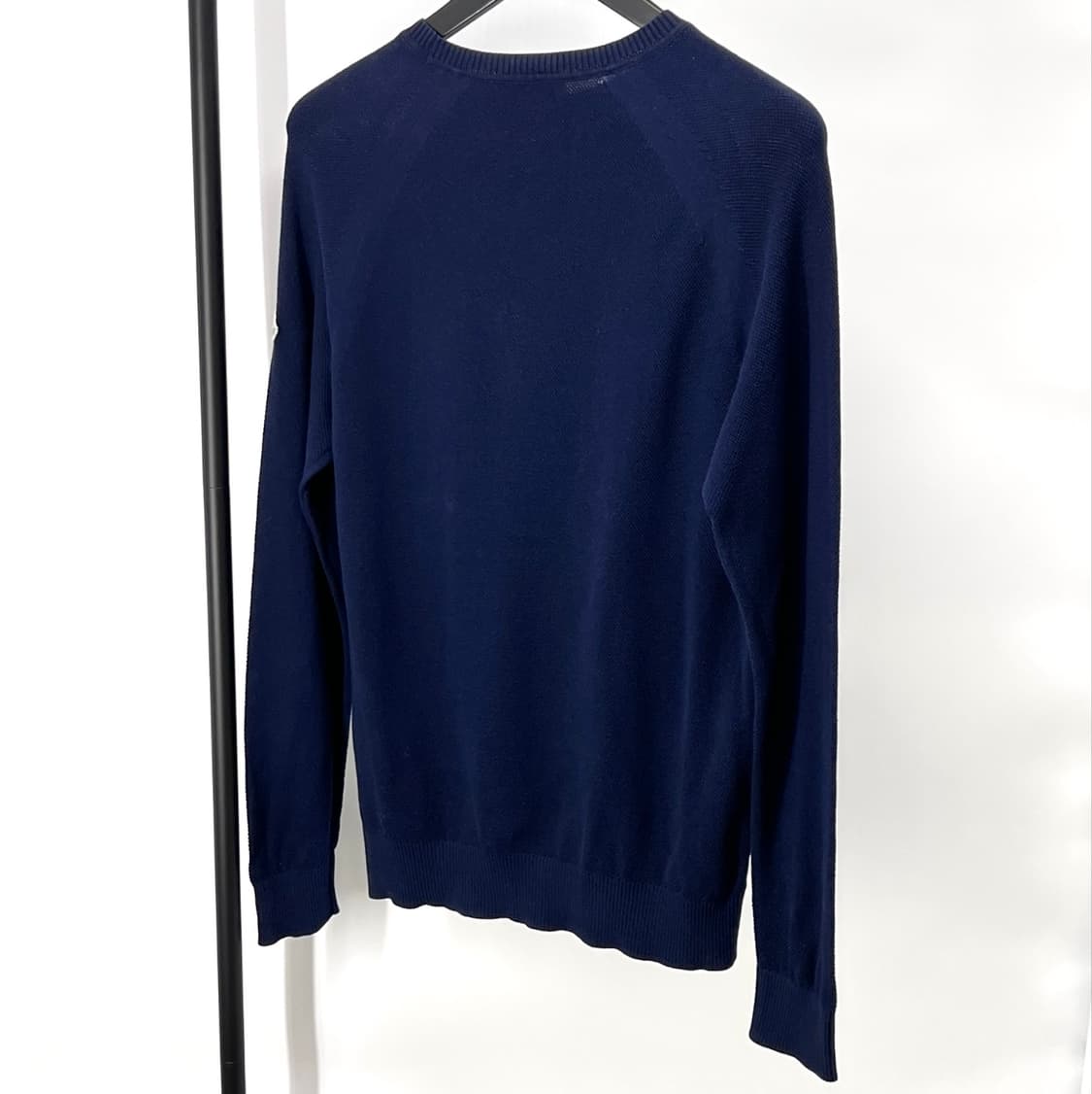 [L사이즈] 몽클레어 긴팔 니트 네이비 상품이미지3
