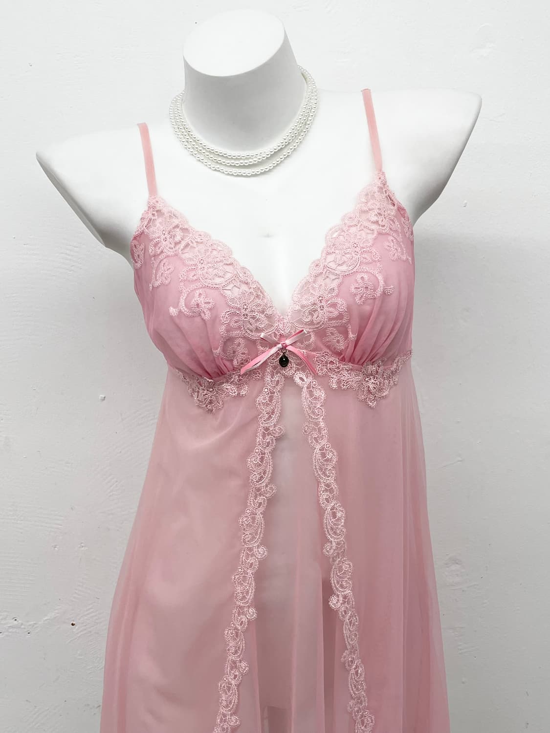 핑크페어리 레이스 슬립 상품이미지2