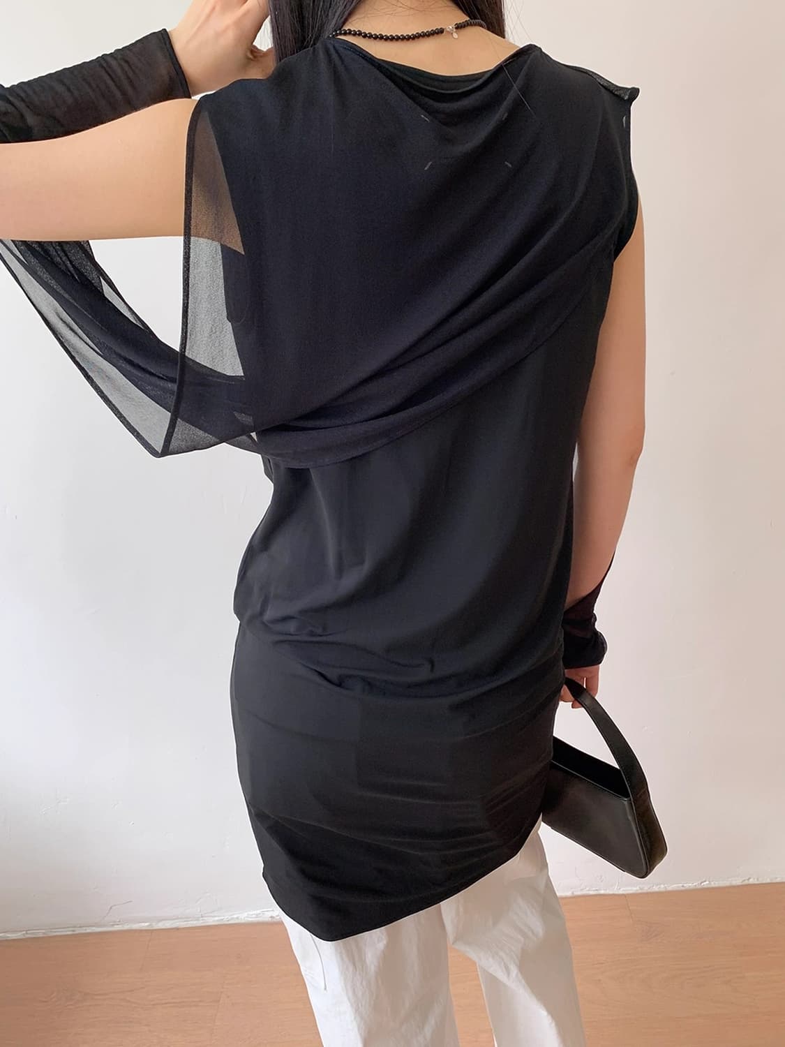 MAISON MARTIN MARGIELA LAYERED MID DRESS 상품이미지4