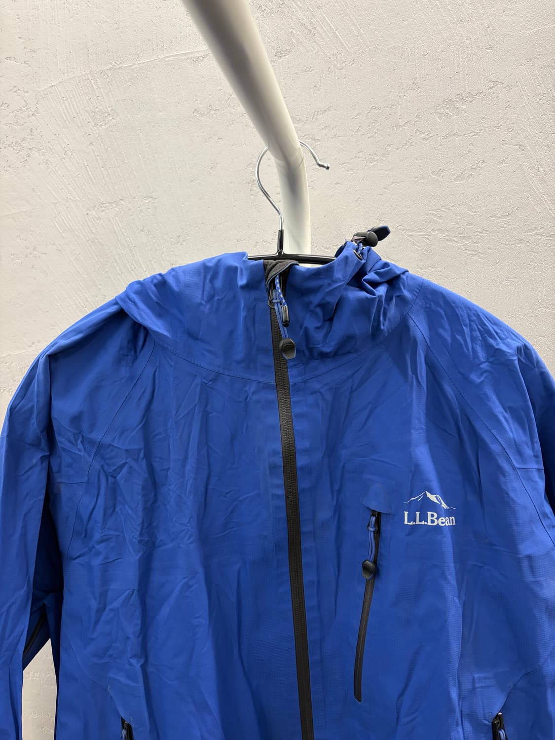 LLBean 엘엘빈 블루 바람막이 후드 자켓 M 상품이미지3