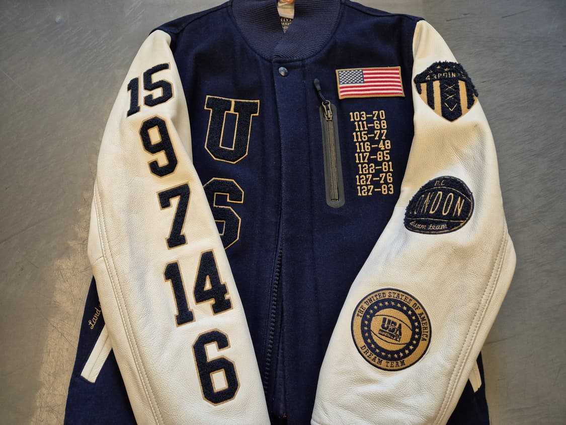 나이키 드림팀 20주년 디스트로이어 레더 바시티 상품이미지4