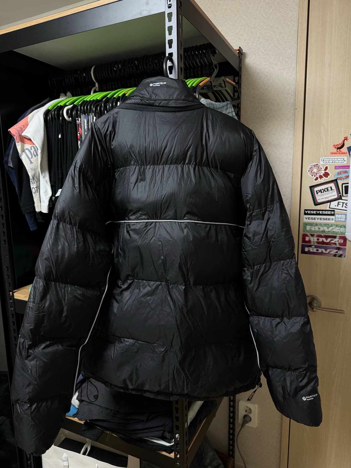 [L] 23ss 팔라스 퍼텍스 P90 아노락 푸퍼 자켓 블랙 상품이미지7
