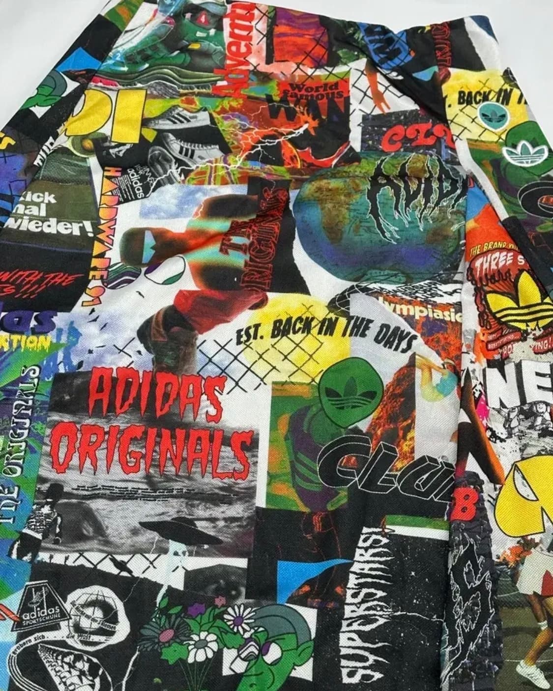 ⭐️재팬 아디다스 져지 언발 스커트⭐️ 락시크 보헤미안 데코라 괴짜  상품이미지4