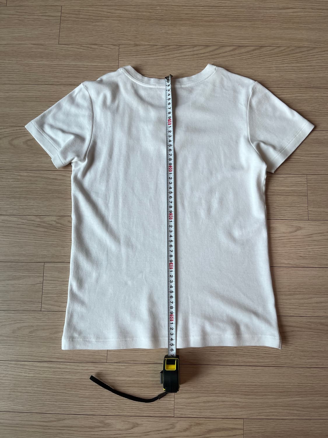 루이비통 레이스 장식 흰색 티셔츠 L 정품 상품이미지6