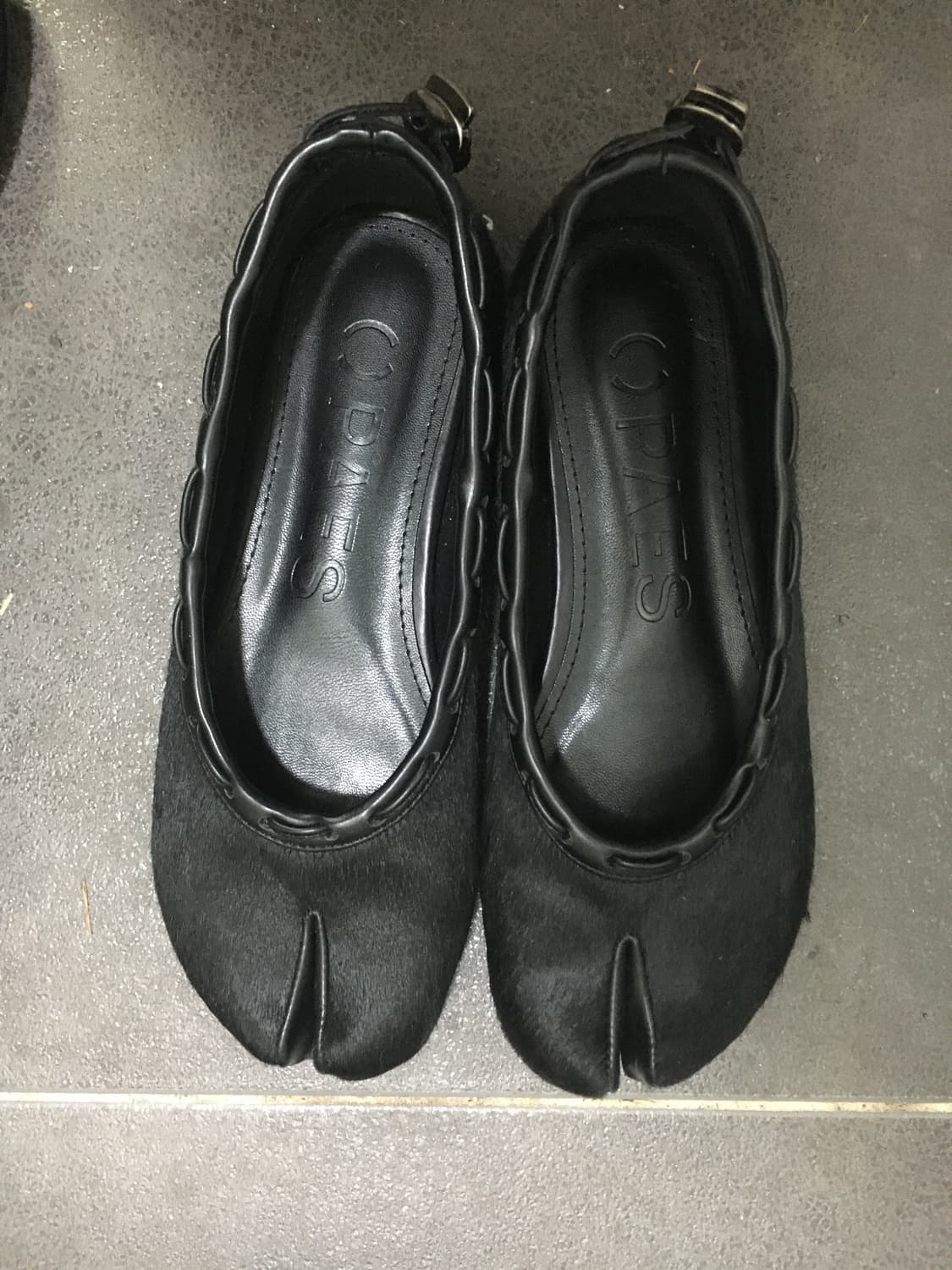 paes 페이즈 calf hair 플랫슈즈 상품이미지2