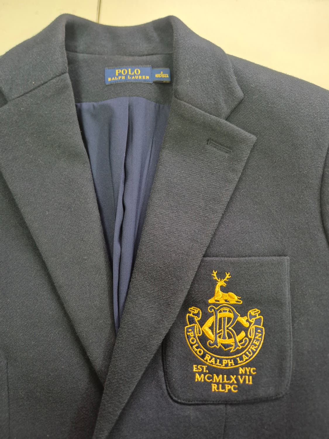 폴로 랄프로렌 네이비 크레스트 블레이저 #최상급 상품이미지6