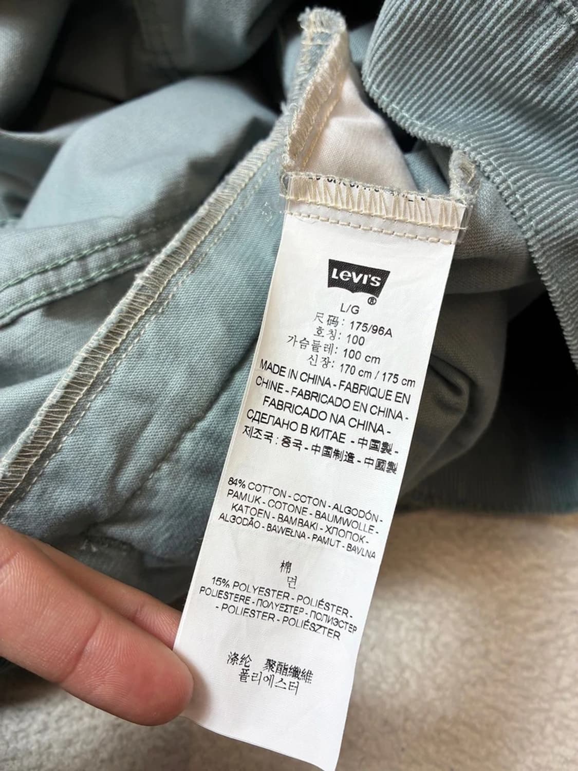 리바이스 코듀로이 트러커 자켓 PN8052 상품이미지10