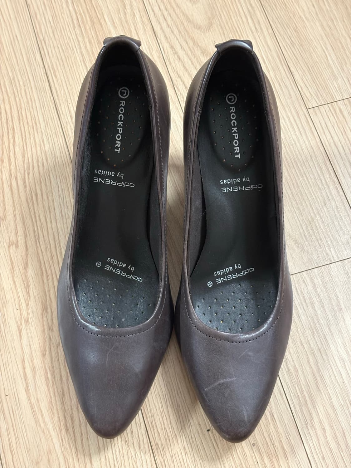 락포트 브라운 펌프스 브라운(굽 6cm) 상품이미지1