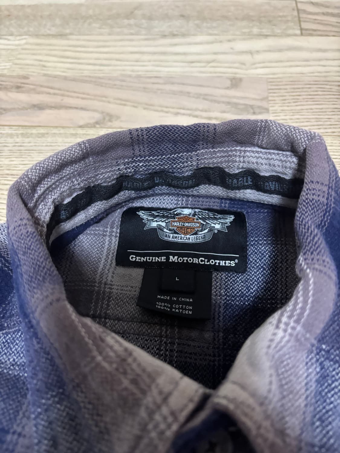 Harley davidson check shirt 상품이미지4