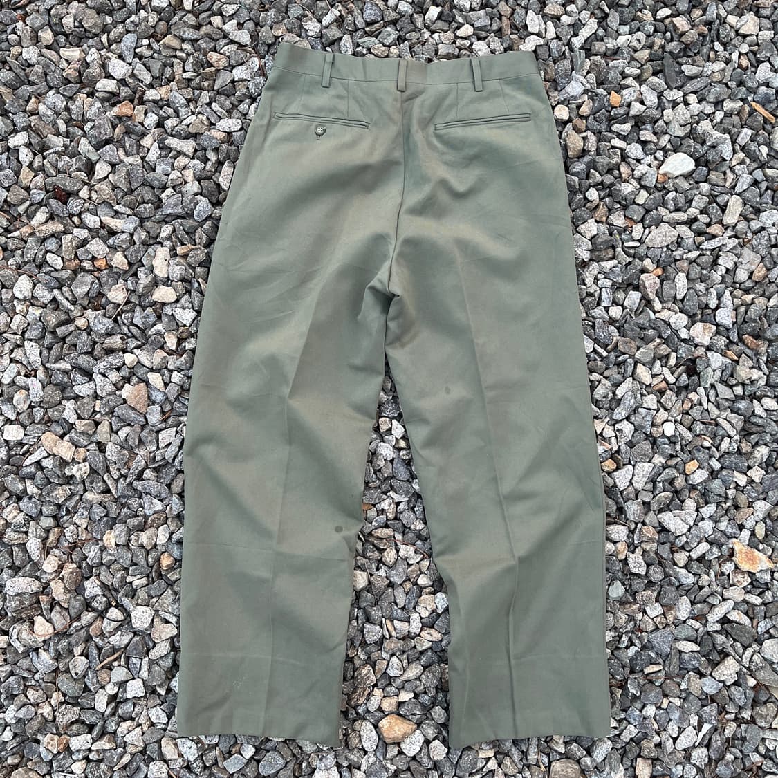 일본 빈티지 투턱 세미 와이드 팬츠 (실측확인) 상품이미지6