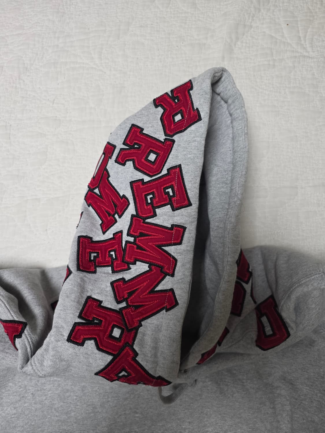 [M] 슈프림 Scattered Applique Hooded Sweats 상품이미지4