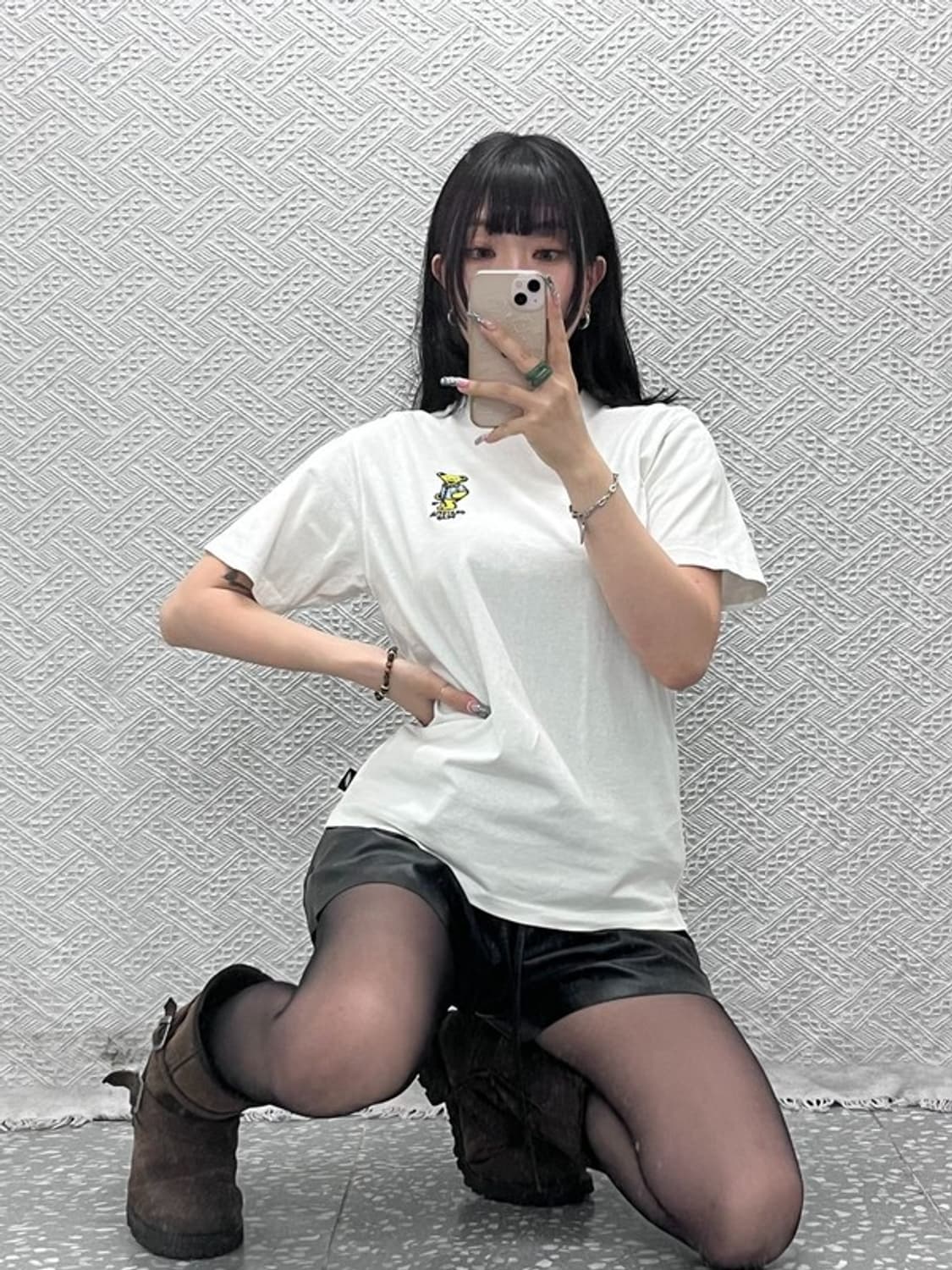 그레이트 풀데드 올드스쿨 키치 테디베어 반팔티 M C12622 상품이미지2