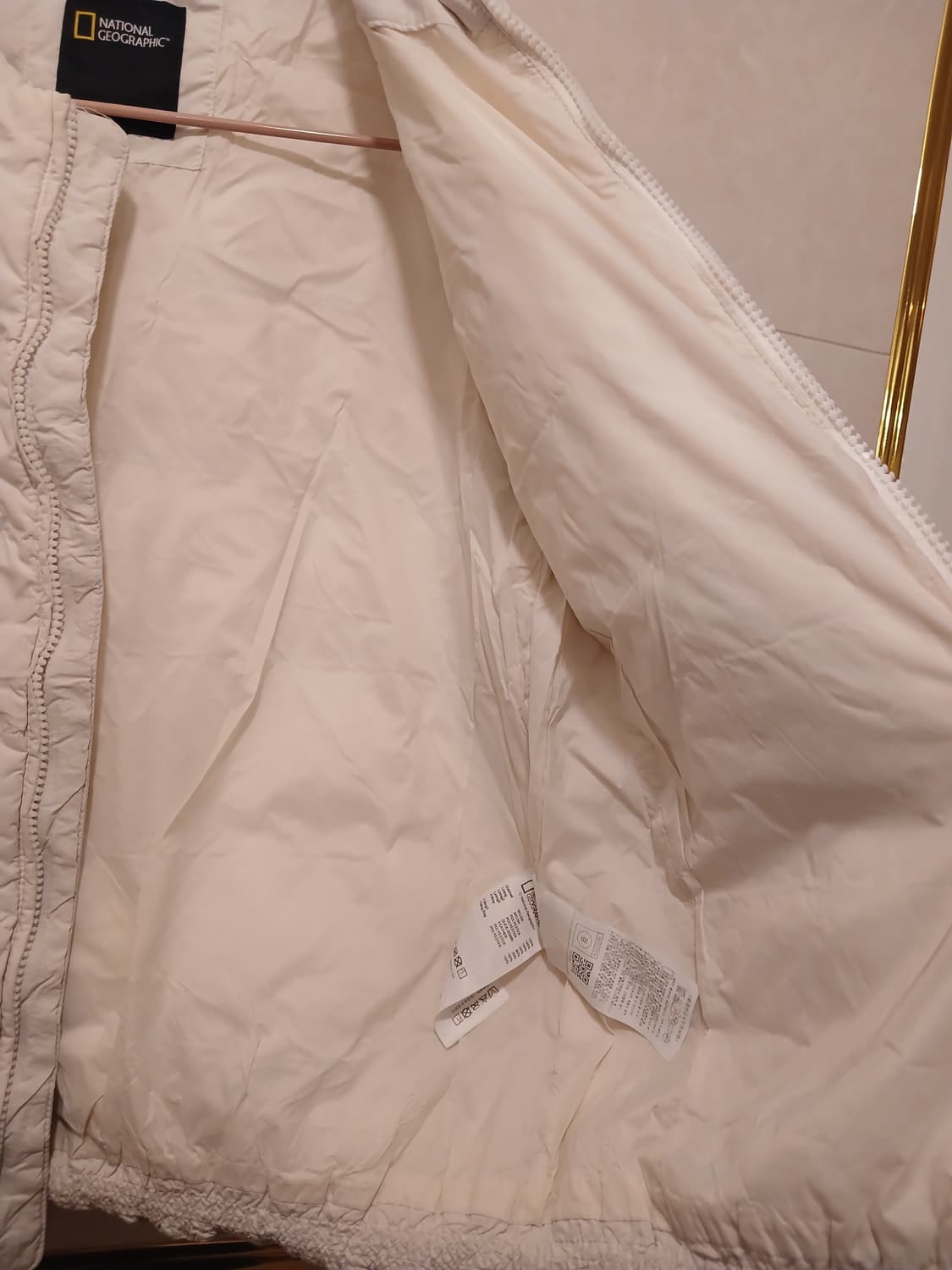 내셔널지오그래픽 정품 여성 경량 점퍼 S (90) 사이즈 상품이미지4
