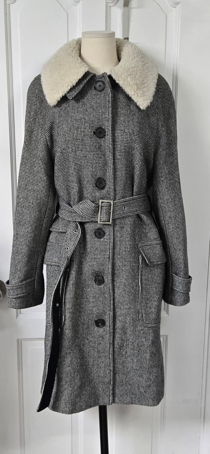 마론에디션 시어링카라 울코트 상품이미지2