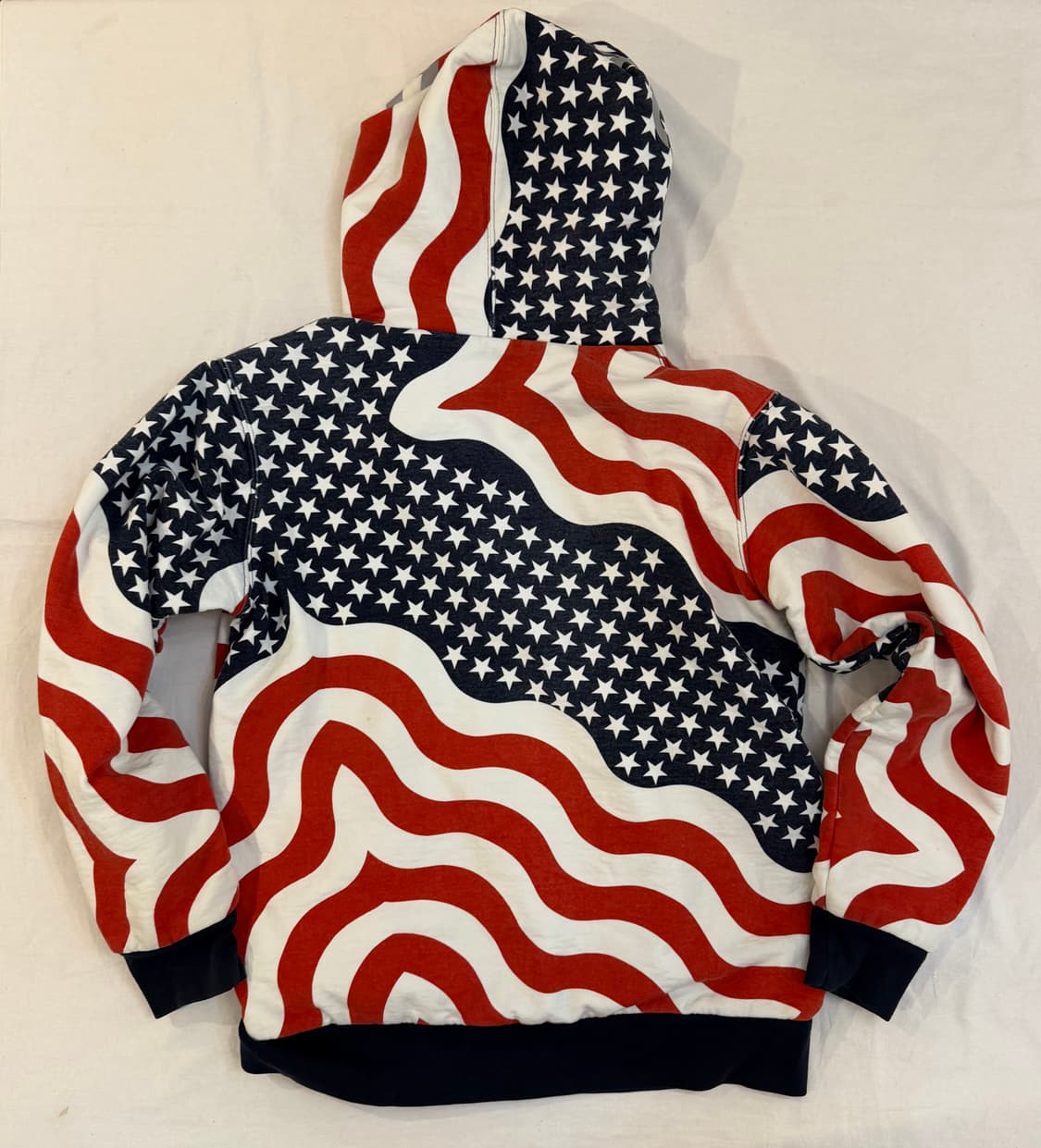14FW 슈프림 성조기 리플렉티브 후드집업 상품이미지4