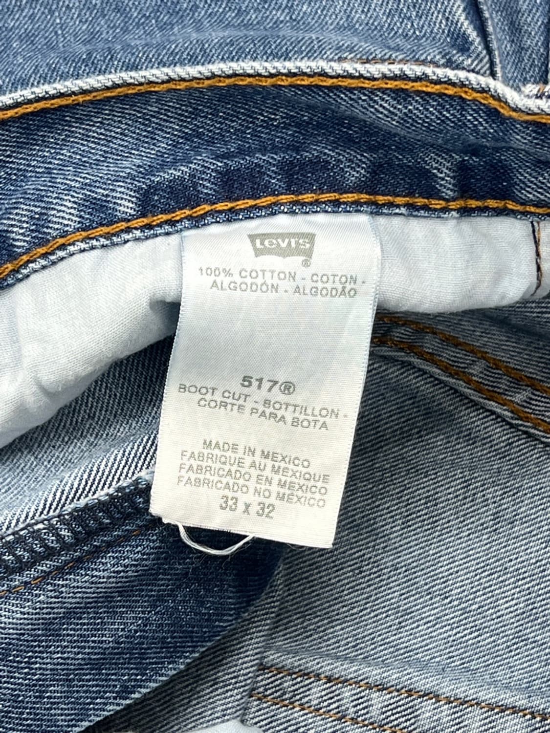 리바이스 10s 517 데님 팬츠 / 33 x 34  상품이미지8