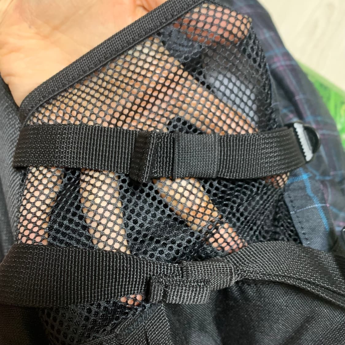 콜맨 체크 백팩 | 이스트보이 잔스포츠 노트북 등산 가방 일본 빈티지 상품이미지7