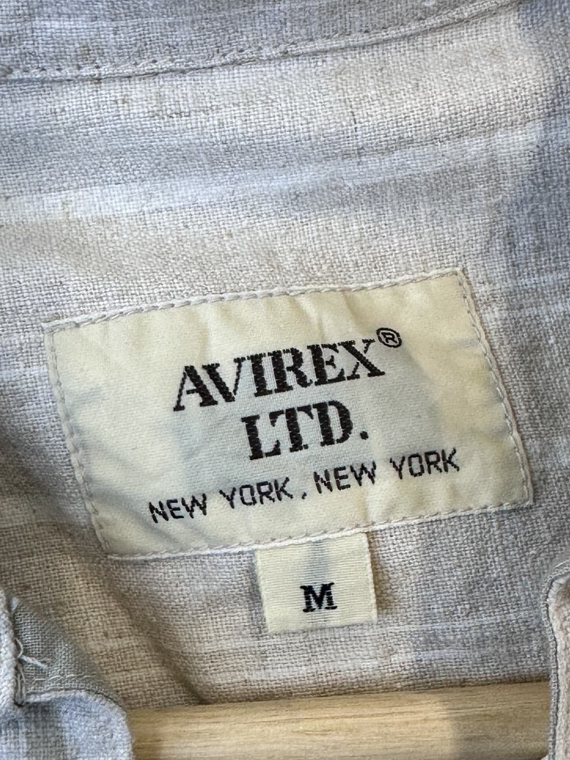 아비렉스 아일렛 스트라이프 풀오버 셔츠 상품이미지5