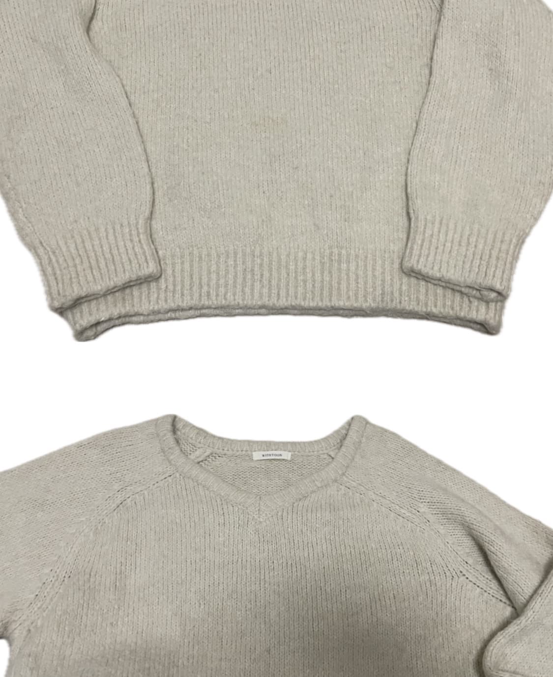 브이넥 루즈핏 니트 상품이미지2