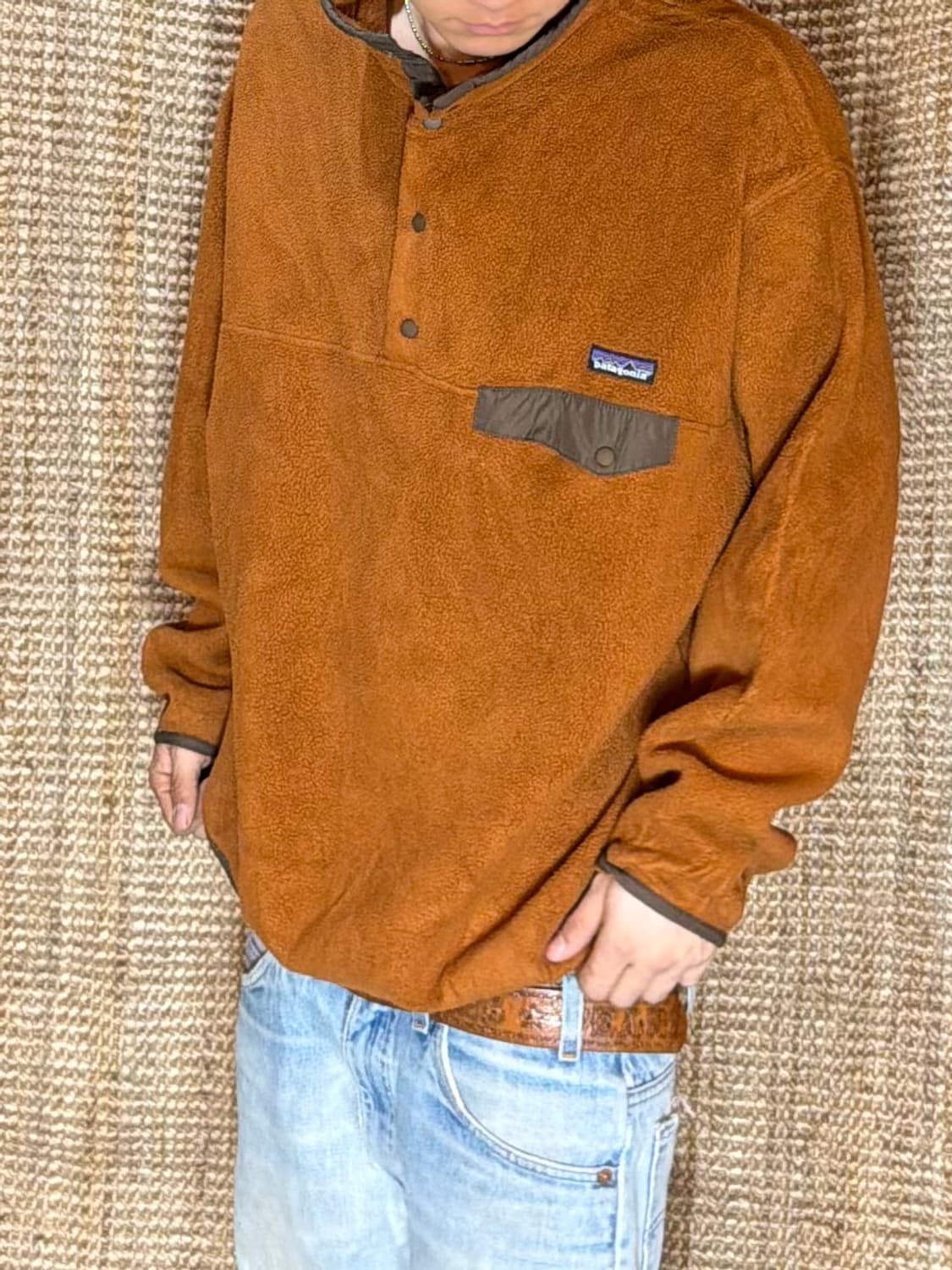 파타고니아 신칠라 브라운 L 상품이미지1