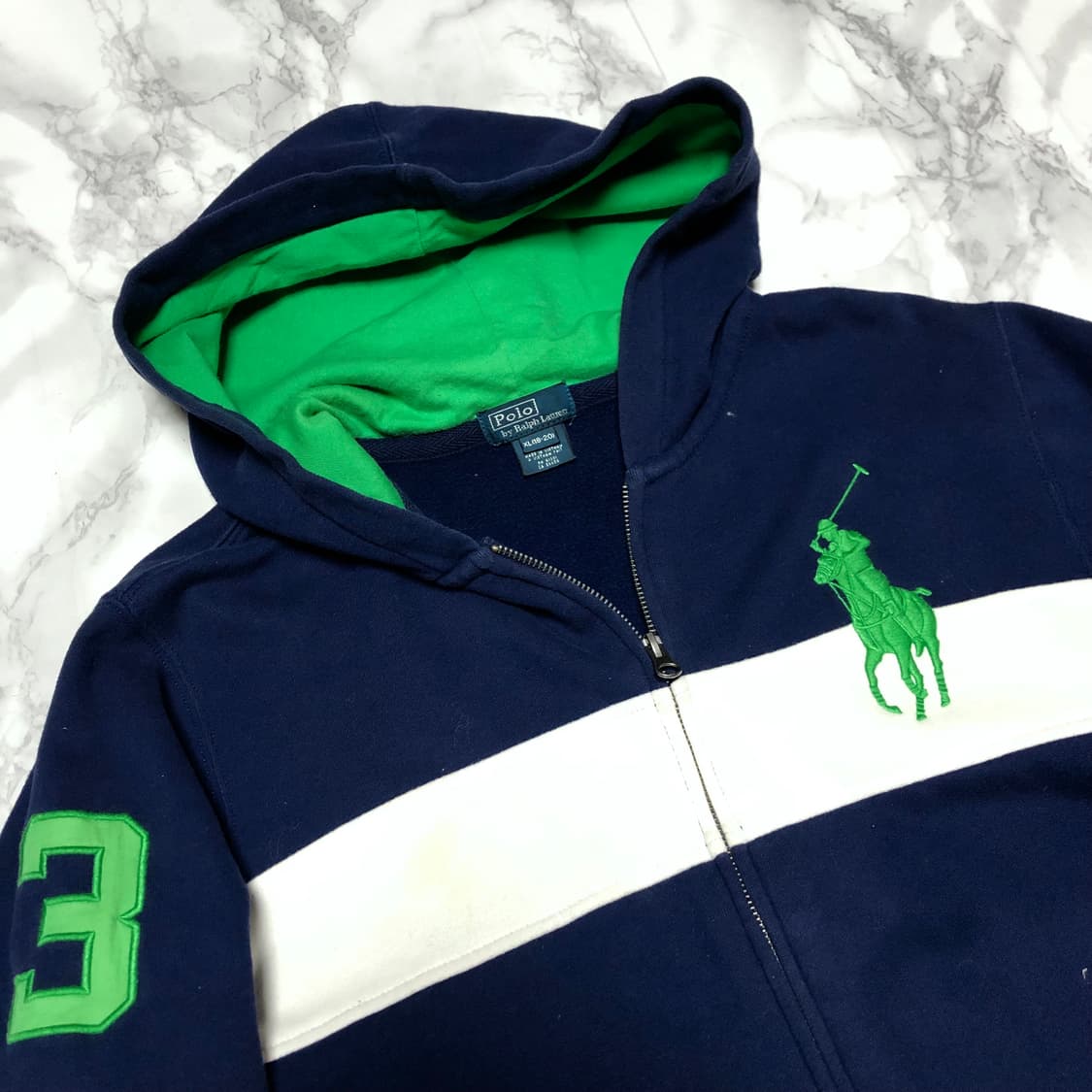 폴로 랄프로렌 빅포니 후드집업 자켓 상품이미지2