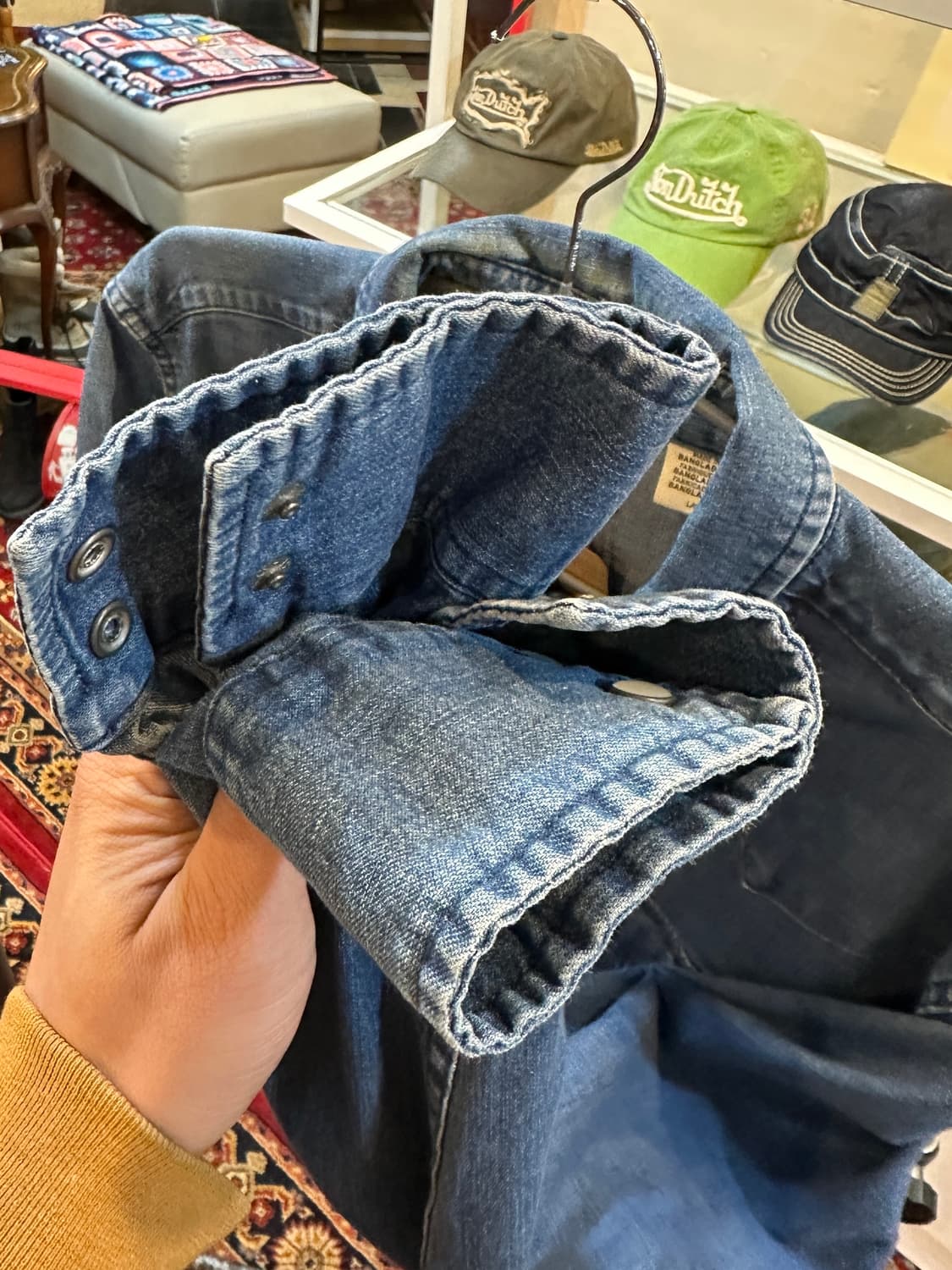 리바이스 클래식 웨스턴 데님 셔츠 L 상품이미지5