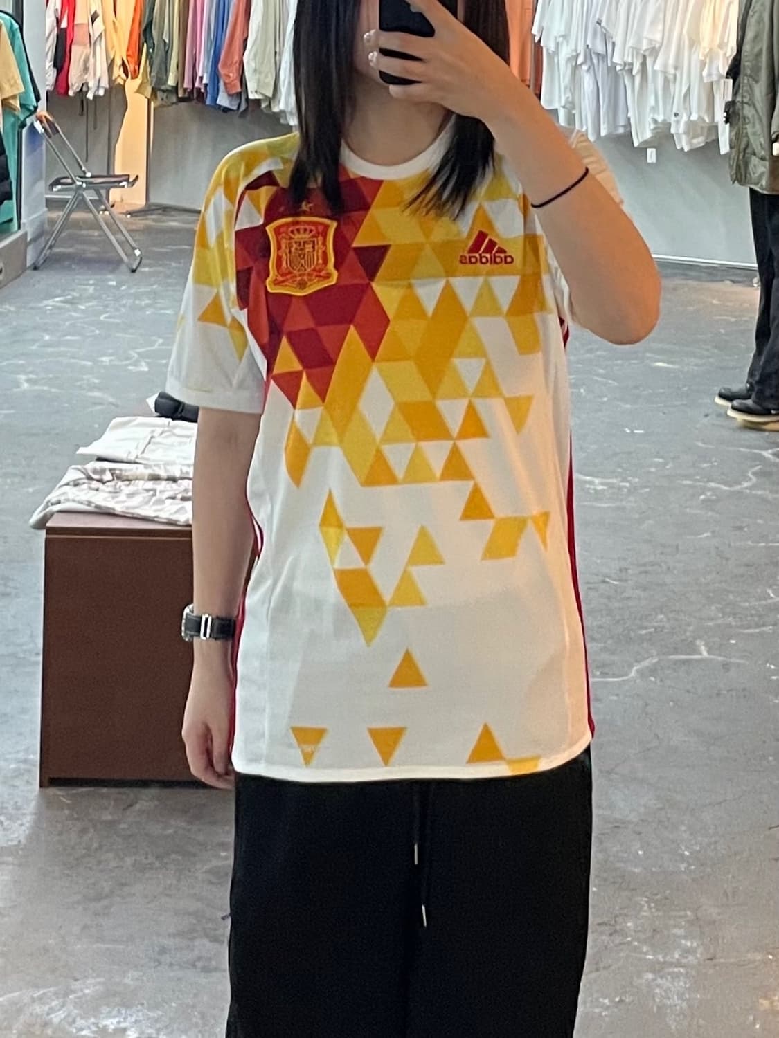 아디다스 스페인 국대 16-18 어웨이 유니폼 H1493 상품이미지1