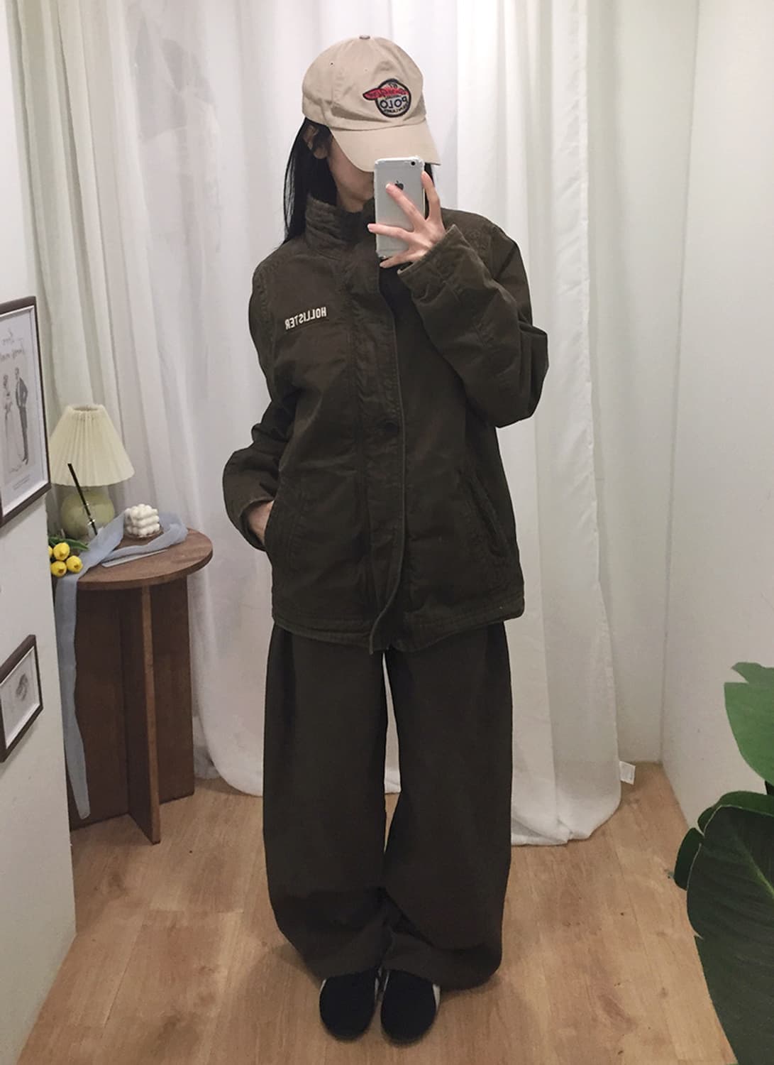 여성 홀리스터 야상자켓 100 상품이미지3