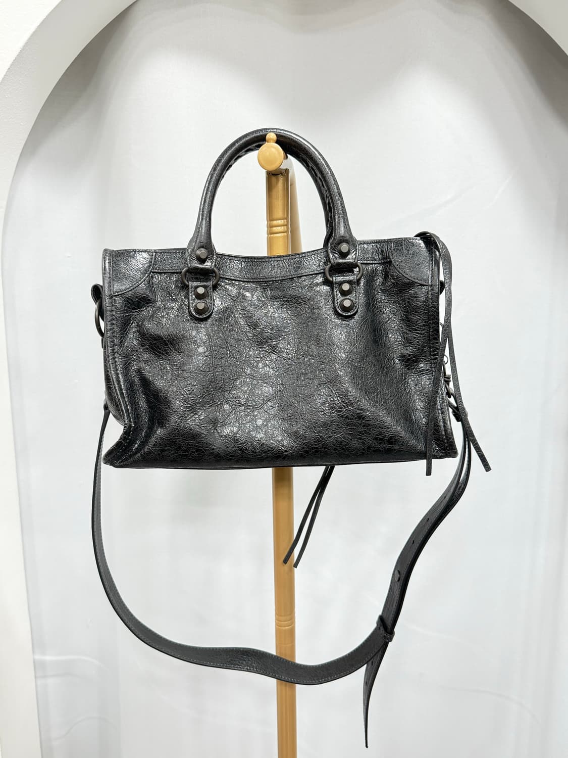 발렌시아가 스몰 르시티 백 상품이미지7