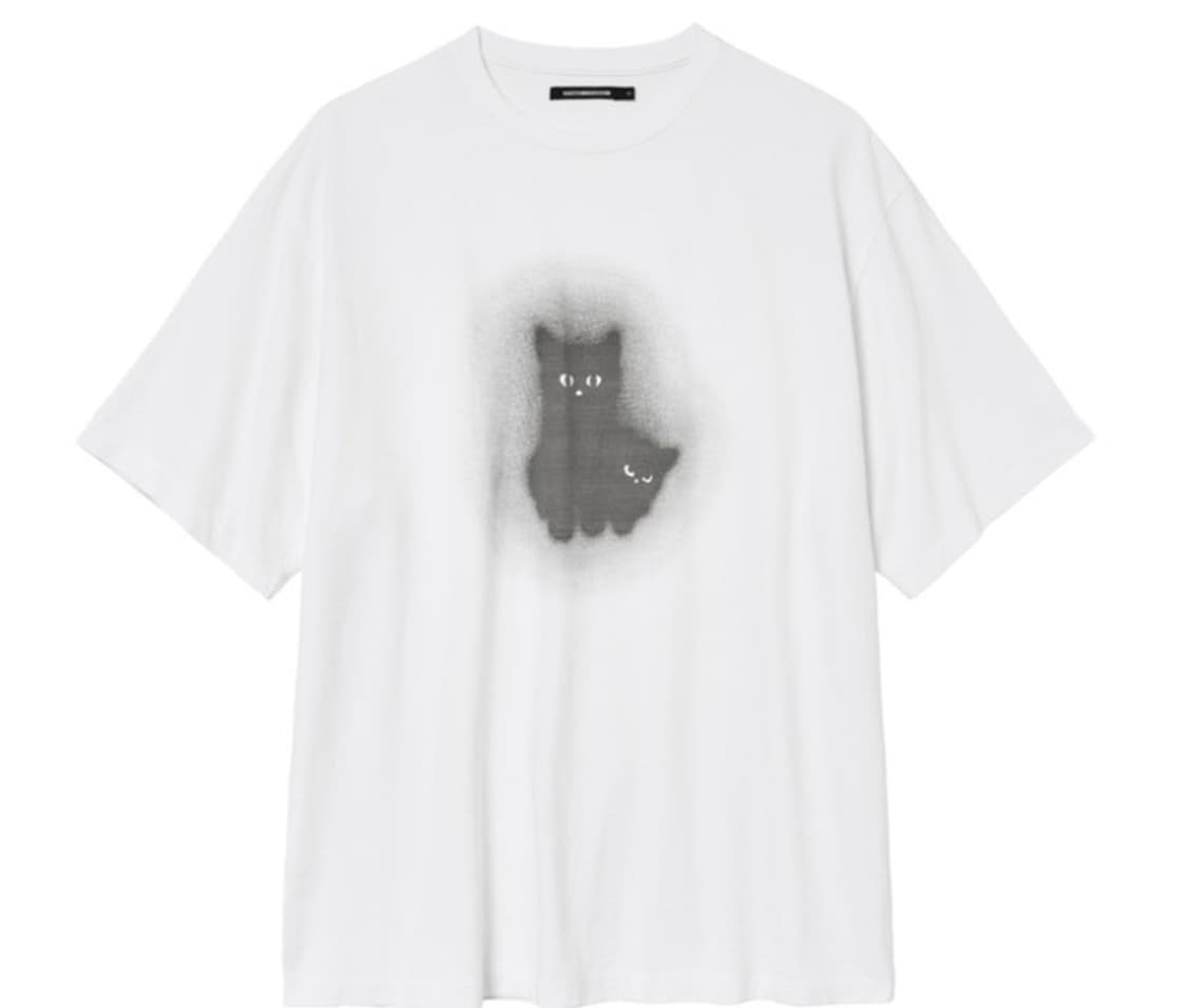 [3] 해칭룸 ghost cat tee 반팔 티셔츠 상품이미지1