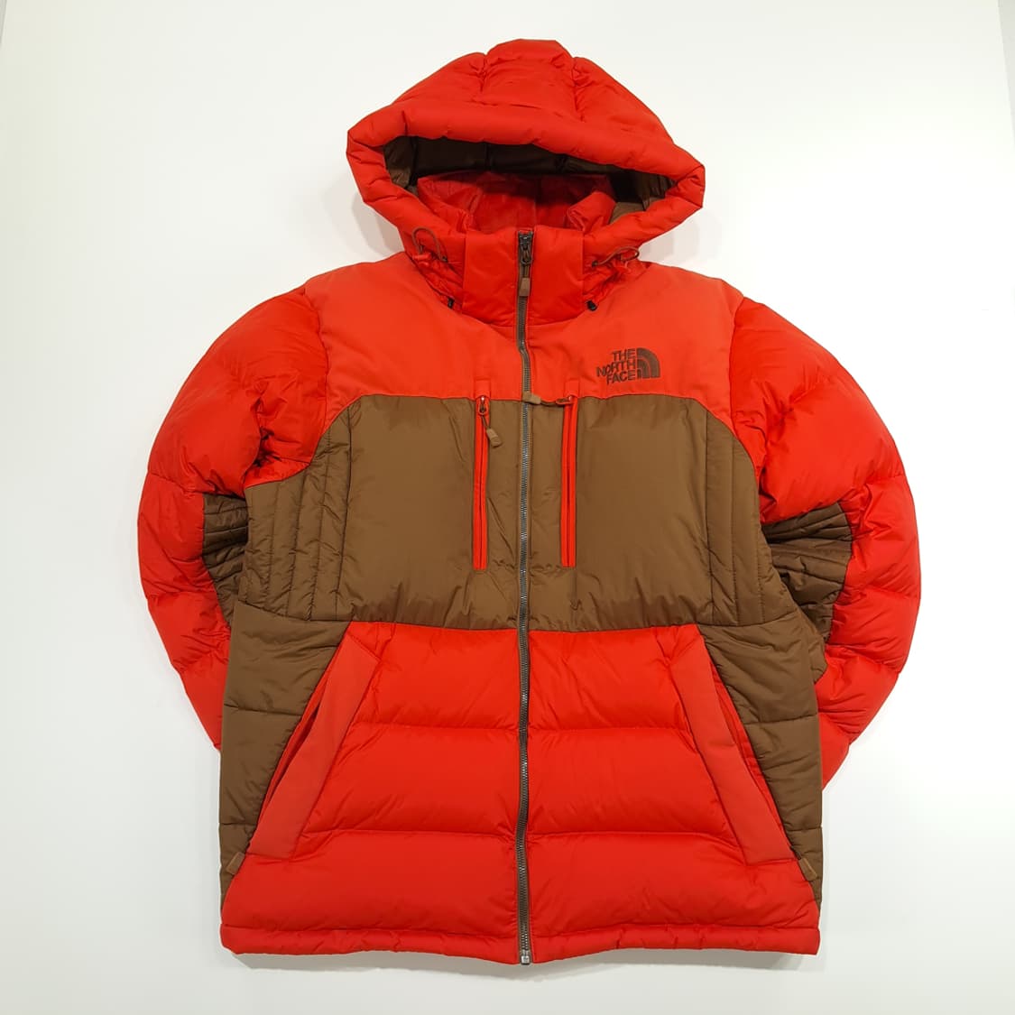 CN964 L 노스페이스 레드 엑셀로프트 헤비 다운 파카 점퍼 상품이미지1