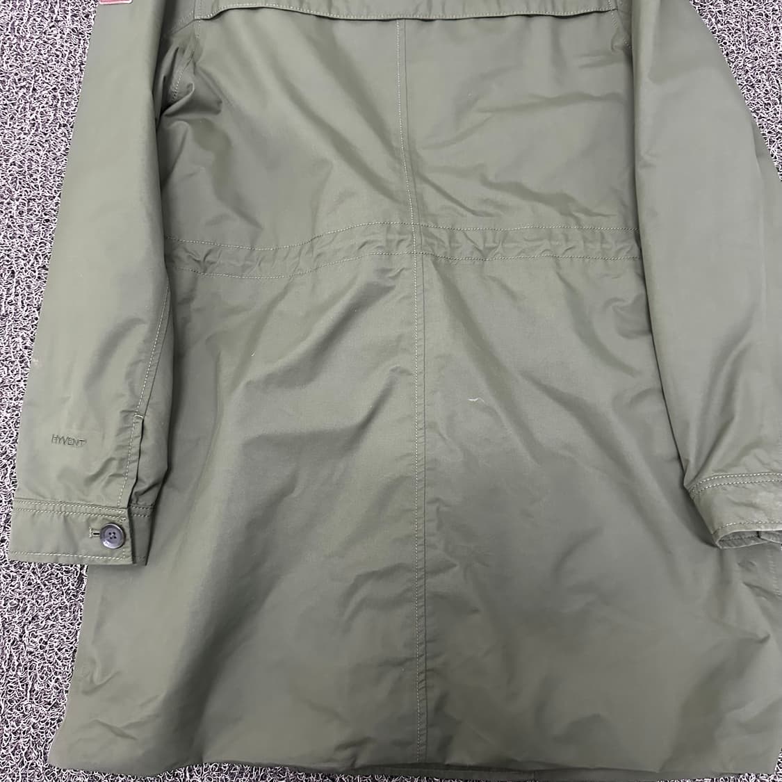 노스페이스 여성 롱 트랜치 코트 자켓 점퍼 카키 95(M) 상품이미지6