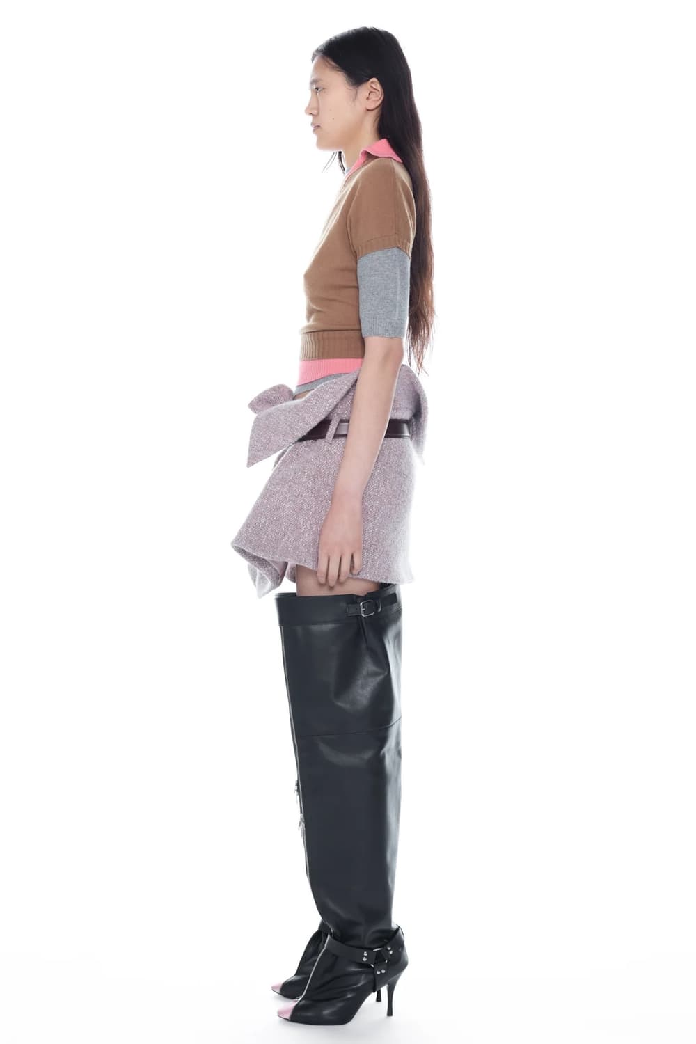 [36,38]어거스트 바론 All-in 26ss TRIPLE 레이어트니트 상품이미지4