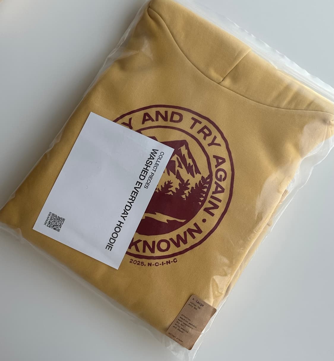 [미개봉 xl] 컬렉트피시스 후드 TATA 상품이미지1