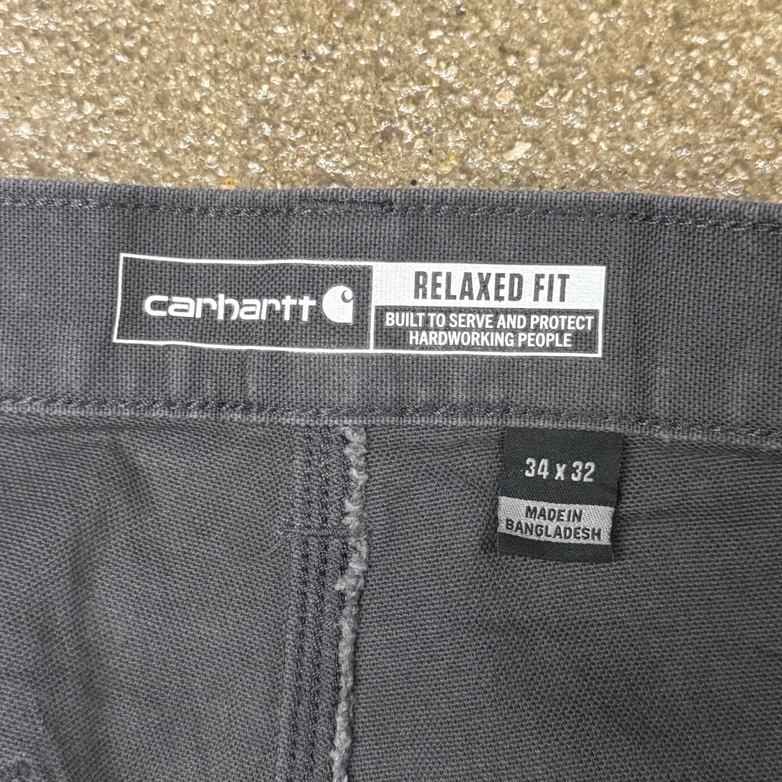 Carhartt더블니 워크 팬츠 (33“) 상품이미지6
